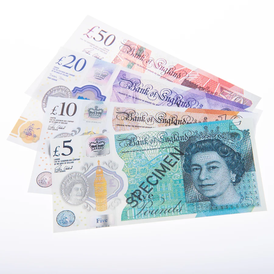 british pound notes for sale